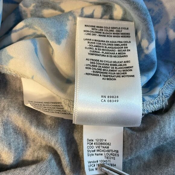 KIIND OF Dress Tie Dye Asymmetrical M - Picture 8 of 8